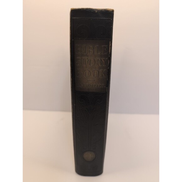 Vintage 1927 Egermeier’s Bible Story Book Illustrated Leatherette Hardcover Rare - Picture 4 of 16